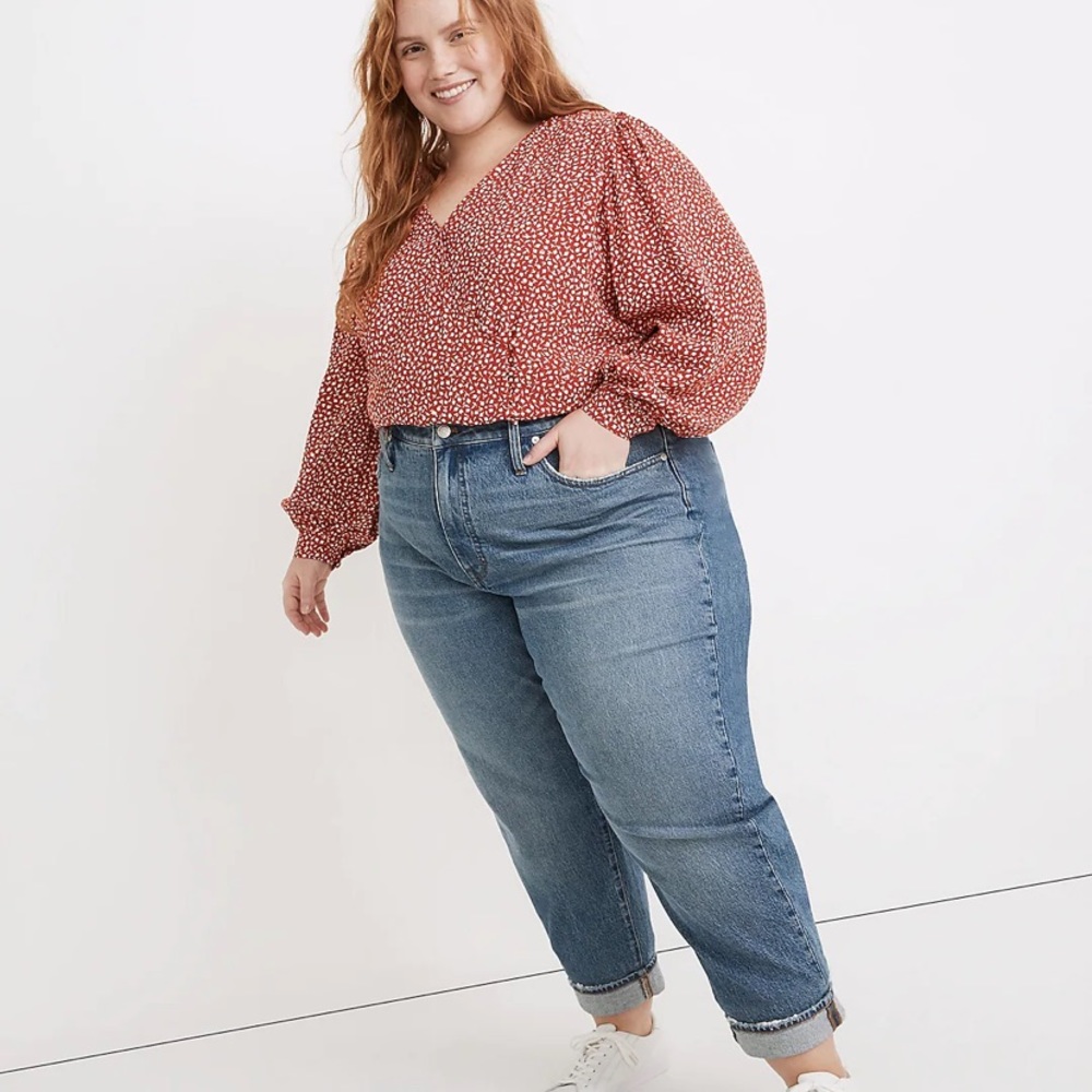 NWT | Madewell | High Rise Slim Boyjean